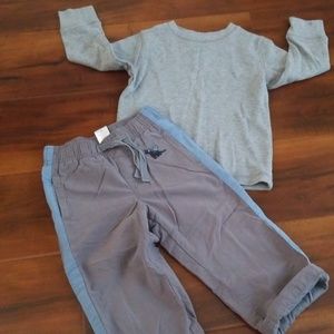 Gymboree and Gap 2 pc outfit sz 2T